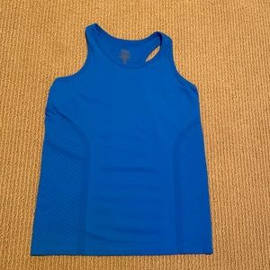 Athleta girl blue tank top